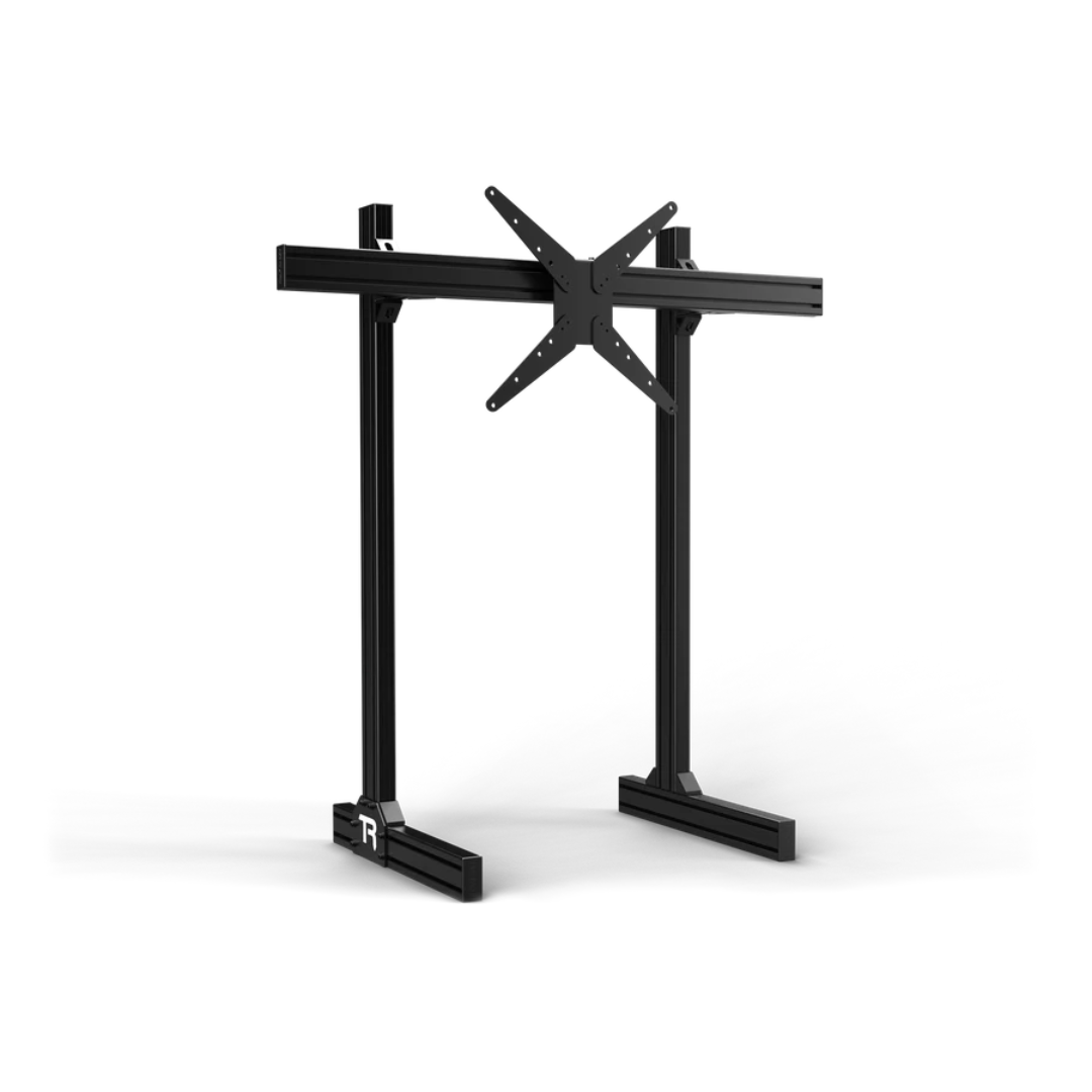 FREESTANDING SINGLE MONITOR STAND - UP TO 80" - CENTER PROFILE 1200MM LONG